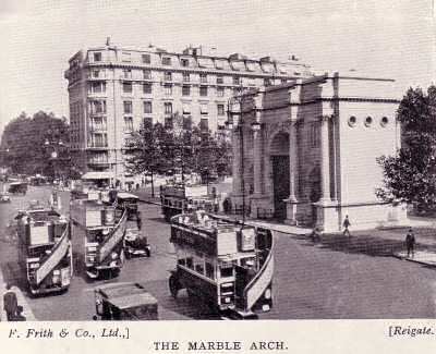 London: the marble arch