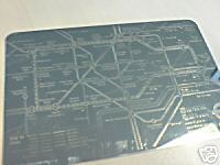 Silver tube map